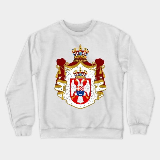 Kingdom of Yugoslavia (1918 - 1945) Crewneck Sweatshirt by Flags of the World